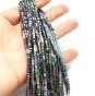 Hematyt Heishi Benzyna Tytan Matowy 2x2x1 mm Sznur 40cm - 2