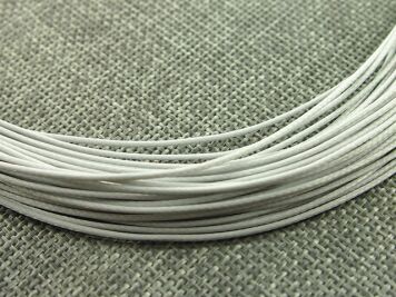 Sznurek Woskowany 2mm Stalowy 100 cm