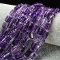 Ametyst Purpurowy Słupek Błysk 6-10 x 8x12 mm