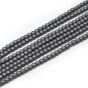 Hematyt Grafit Matowy Kule 2,5 mm Sznur 40cm Kuleczki - 2