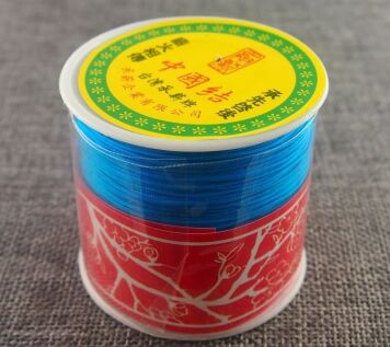 Sznurek do MAKRAMY 0.8 mm niebieski  
