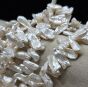 Perła Naturalna Biała Keshi 19x8x3 mm 