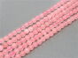Pink quartz ball 4mm Cord 95pcs