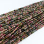 Turmalin Arbuzowy Moneta Fasetowana 4 mm Pastylka - 3