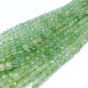 Prehnit Kulka Fasetowana 6 mm Sznur 40cm - 3