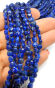 Lapis Lazuli Moneta Fasetowana 5 mm Sznur 40cm Pastylka - 2