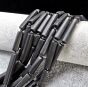 Szungit Słupek 6x30 6x18 mm