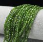 Diopsyd Moneta Fasetowana 4x2 mm Pastylka
