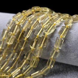 Kwarc Lemon Słupek 6x10 8x12 mm