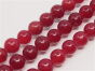Pastel jade balls 10mm red String 38pcs