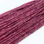 Rubin Oponka Fasetowana 3x2 mm - 3