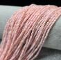 Opal Różowy Oponka Fasetowana 2x1,5 mm