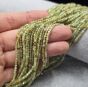 Granat Zielony Grossular Kulka Fasetowana 2  mm - 2