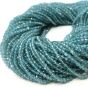 Apatyt Kulka Fasetowana 3 mm Sznur 40cm