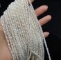 Perła Słodkowodna Biała Oponka 4x2 mm  - 2