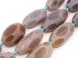 Chalcedon Stopniowany Oliwka 25x25-29x40 mm - 2