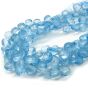 Topaz Swiss Blue Łezka Fasetowana 9x8 mm Sznur Brioletka - 2