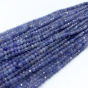 Tanzanit oponka Fasetowana 3x4 mm - 2