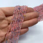 Morganit Moneta Fasetowana 4 mm Pastylka - 2