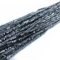 Hematyt Heishi Fasetowana Srebro 3x1 mm Sznur 40cm - 3