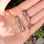 Zapięcie Magnetyczne do Rzemieni Prostokątne 31 x 8  mm, otwór 6 mm - 2