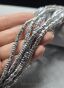 Hematyt Srebrny Heishi 4x2 mm Sznur 40cm - 2