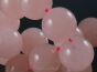 Quartz Pink, 12mm beads, rope 40cm, 33 Ball - 2