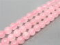 Quartz Pink, 12mm beads, rope 40cm, 33 Ball