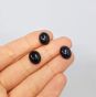 Kaboszon Onyks 10/12 mm Owalny - 2