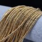 Hematyt Złoty Dysk 3x1 mm Sznur 40cm