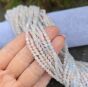 Morganit Kulka Fasetowana 3 mm Sznur 40 cm - 2