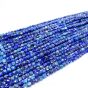 Lapis Lazuli Kostka Fasetowana 4x4 mm - 2
