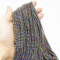 Hematyt Oponki 3,5/2mm Benzynka Matowy Sznur 40cm - 2