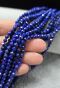 Lapis Lazuli Kulka Fasetowana 4 mm Sznur 40cm - 2
