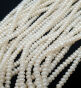 Perła Słodkowodna Biała Oponka ok 4,5x2,5 mm  - 2