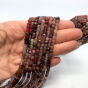 Spinel Cieniowany Kostka Fasetowana 4 mm Sznur 40cm  - 2