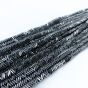 Hematyt Heishi Fasetowane Srebro 4x1 mm Sznur 40cm - 3