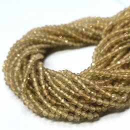 Turmalin  Kulka Fasetowana 3.5 mm 