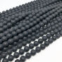 Onyks Matowy Kule 10mm Sznur 40cm  - 3