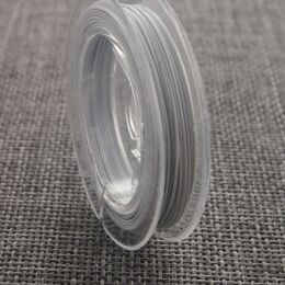 Linka Jubilerska 0.38mm Biała Szpulka 10 metrów