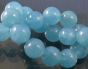 Blue Quartz 8mm ball Cord 48pcs - 2